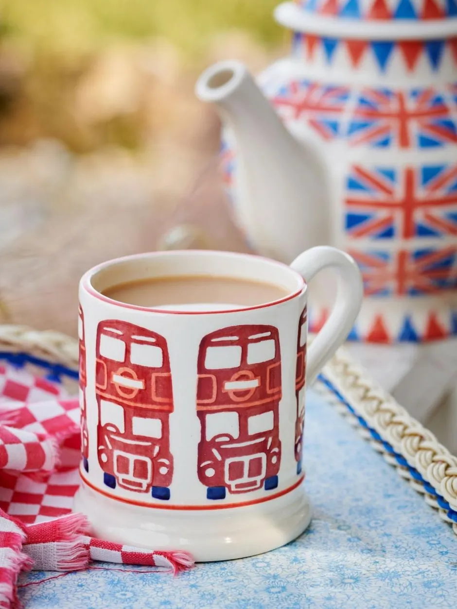 Emma Bridgewater Cream London Bus 1/2 Pint Mug