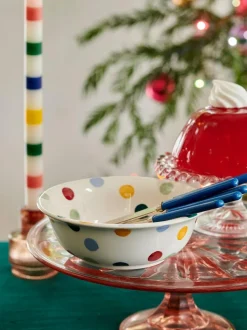 Emma Bridgewater Cream Polka Dot Cereal Bowl Clearance