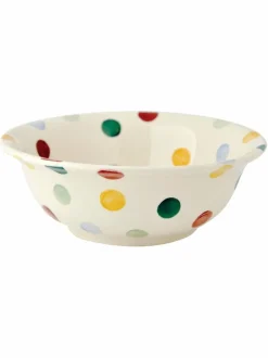 Emma Bridgewater Cream Polka Dot Cereal Bowl Clearance