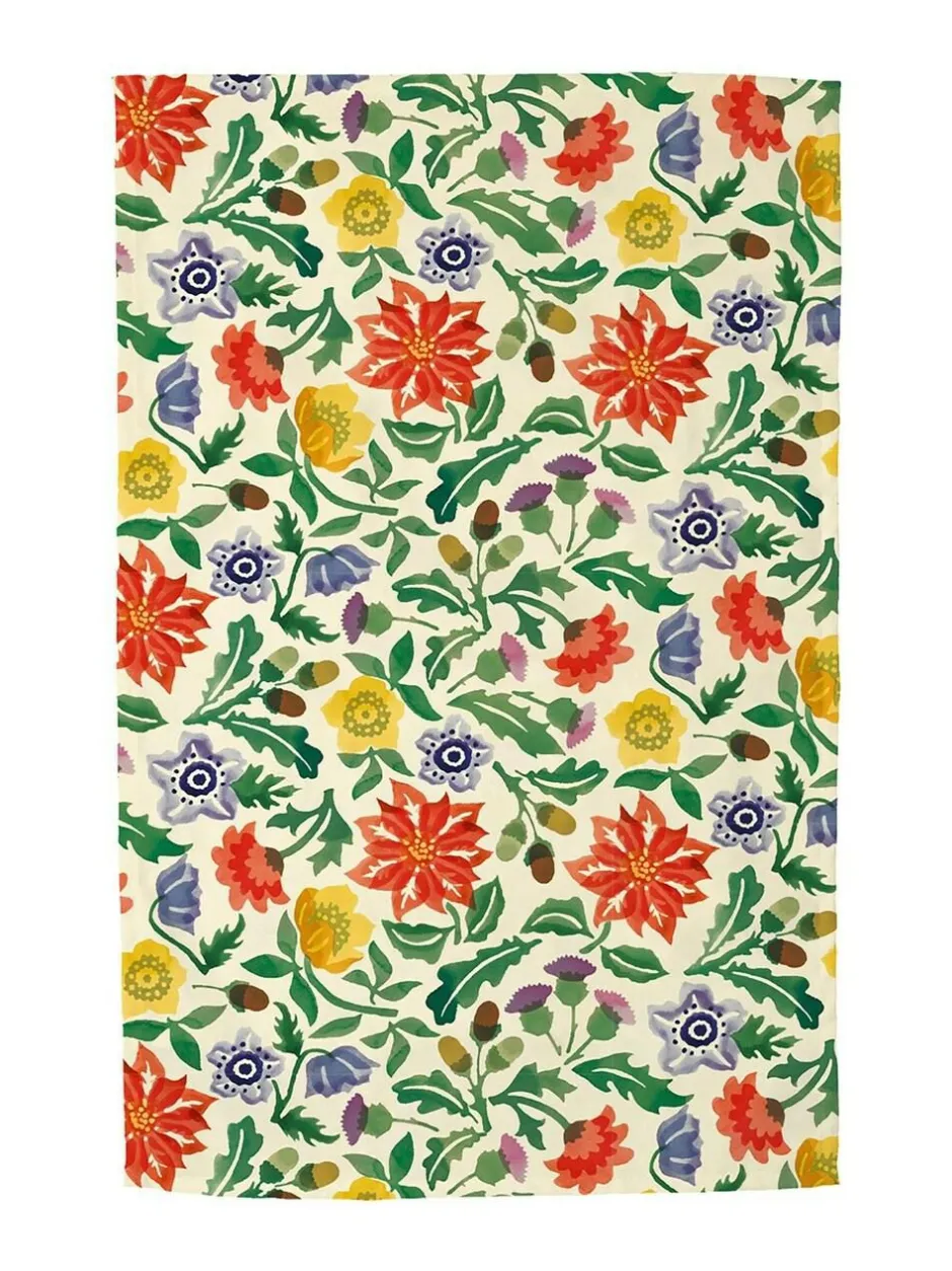 Emma Bridgewater Multi Country Garden Tea Towel Sale