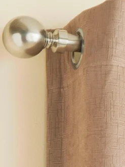 Enhanced Living Neutral Vogue Ready Made Thermal Blackout Eyelet Curtains Best
