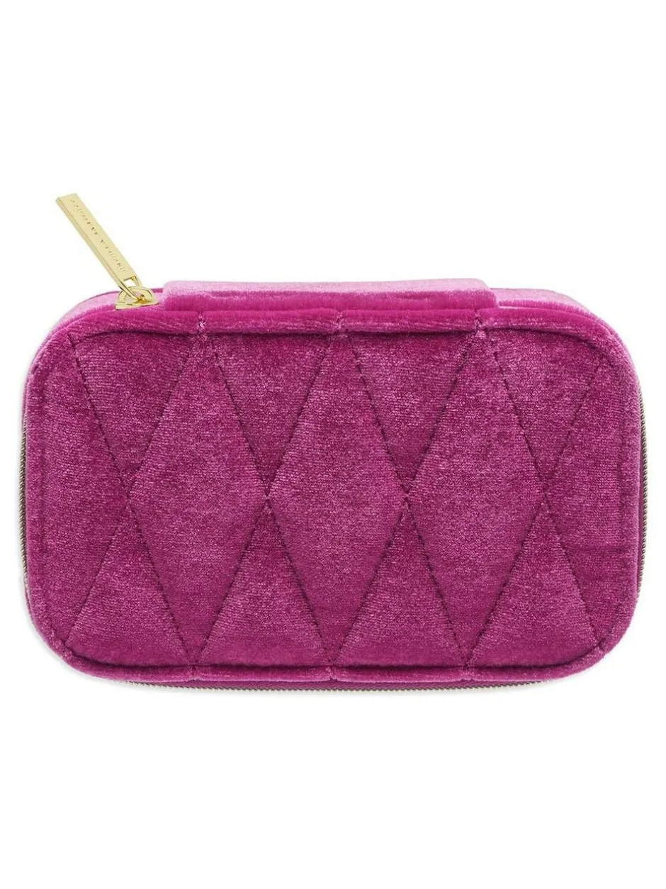 Estella Bartlett Pink Quilted Mini Jewellery Box Outlet