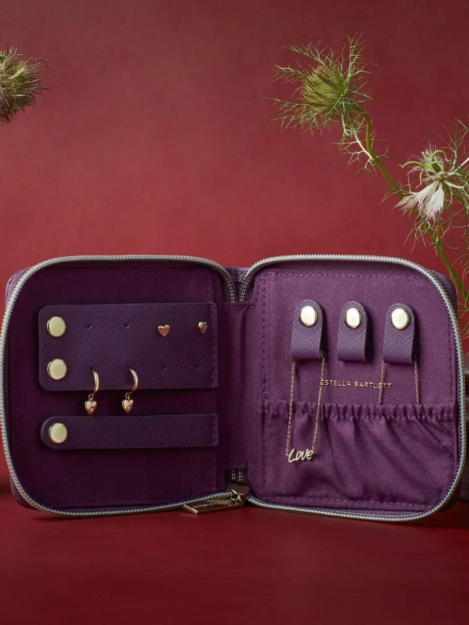 Estella Bartlett Purple Square Jewellery Purse Sale