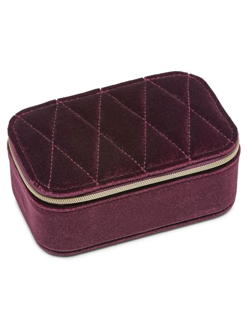 Estella Bartlett Red Mini Quilted Jewellery Box Discount