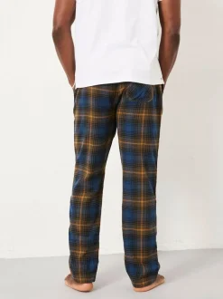 Fat Face FatFace Bray Blue Check Pyjama Bottoms Hot
