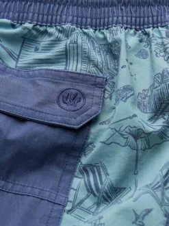 Fat Face FatFace Camber Pale Blue Swim Shorts Sale