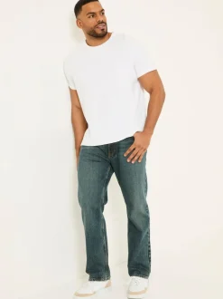 Fat Face FatFace Denim Vintage Straight Fit Jeans Clearance