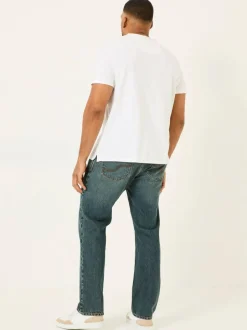 Fat Face FatFace Denim Vintage Straight Fit Jeans Clearance