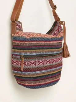 Fat Face FatFace Evalie Multi Woven Crossbody Bag Hot