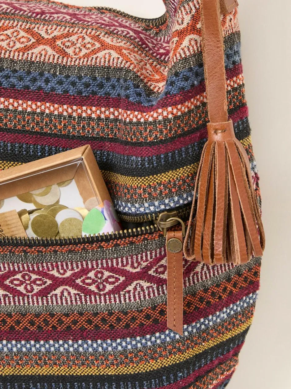 Fat Face FatFace Evalie Multi Woven Crossbody Bag Hot