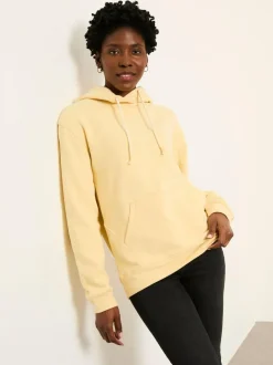 Fat Face FatFace Freya Overhead Hoodie Yellow Hot