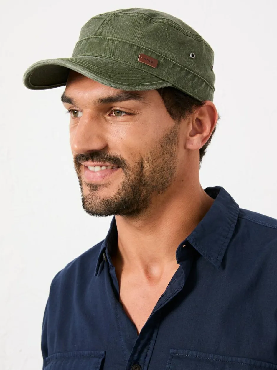 Fat Face FatFace Green Train Driver Cap Best
