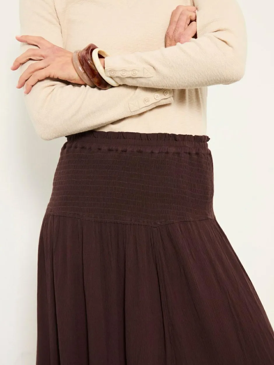 Fat Face FatFace Harper Maxi Skirt Brown Outlet