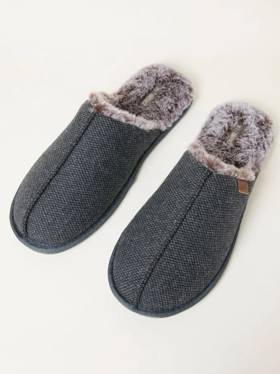 Fat Face FatFace Harvey Check Mule Grey Online