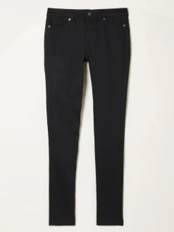 Fat Face FatFace Hayle Five Pocket Jegging Black Denim Clearance