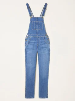 Fat Face FatFace Lewes Dungarees Denim Vintage
