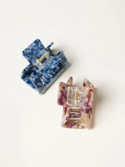 Fat Face FatFace Multi 2 Pack Claw Clips New