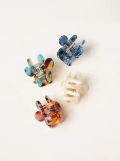 Fat Face FatFace Multi 4 Pack Mini Flower Clips Outlet