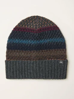 Fat Face FatFace Multi Textured Knit Beanie Best