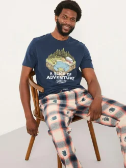 Fat Face FatFace Navy VW Slice Graphic T-Shirt Best