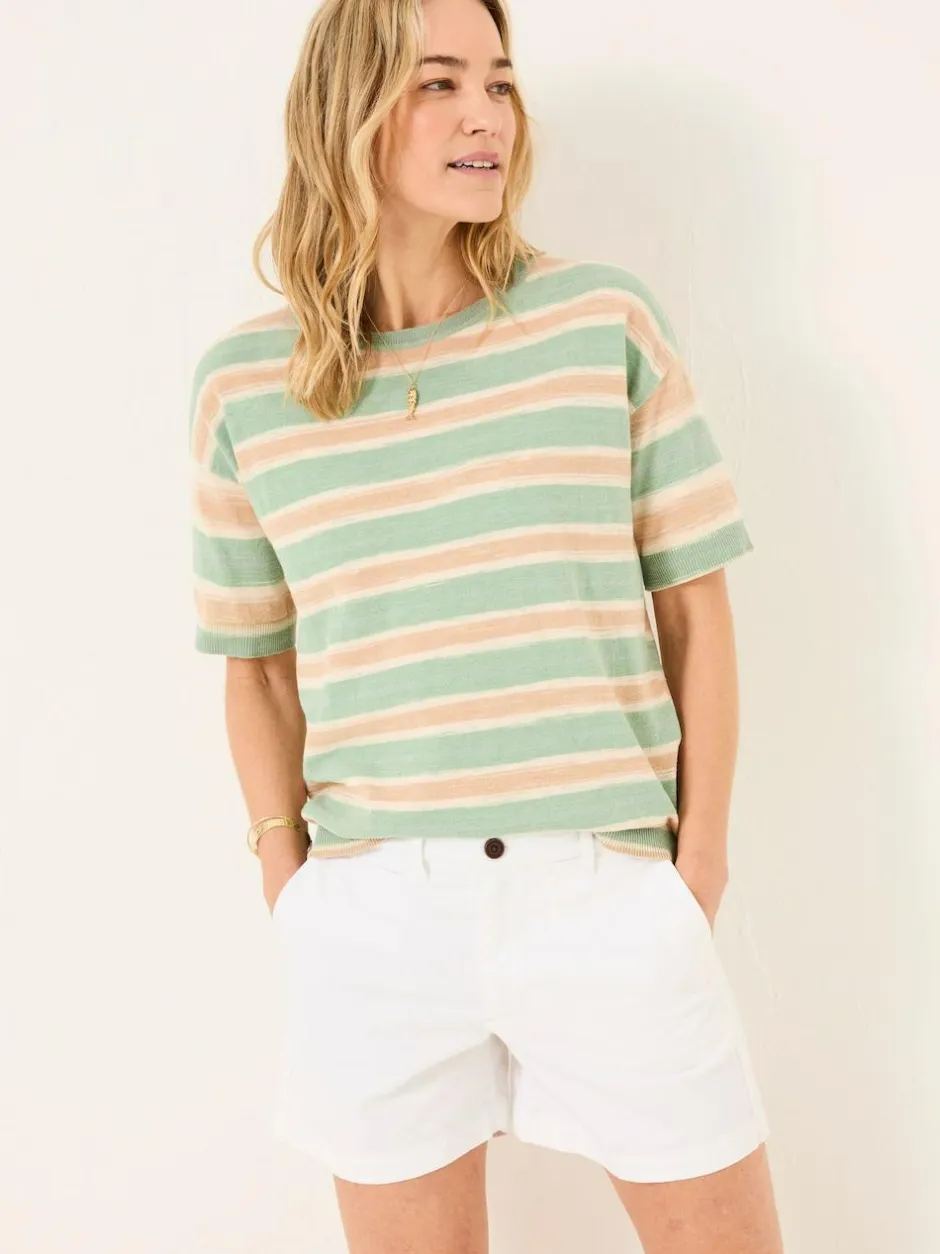 Fat Face FatFace Padstow Chino Shorts White Outlet