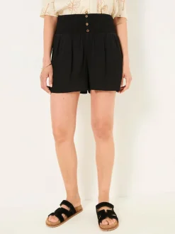 Fat Face FatFace Rylee Flippy Shorts Black New
