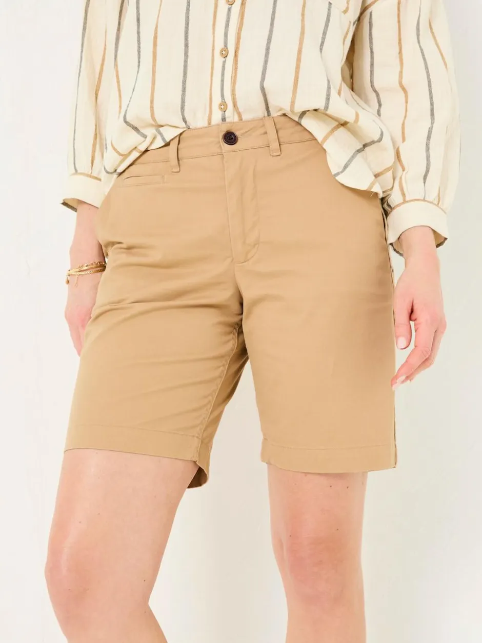 Fat Face FatFace Sandown Chino Shorts Stone Sale