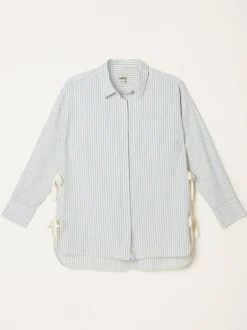 Fat Face FatFace Skyla Ivory Stripe Shirt Online