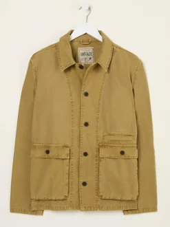 Fat Face FatFace Stone Garment Dye Worker 100% Cotton Jacket Best