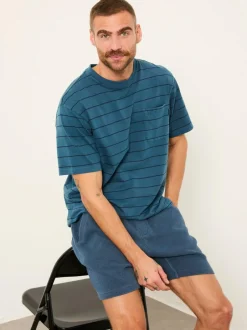 Fat Face FatFace Wye Blue Denim Short Discount