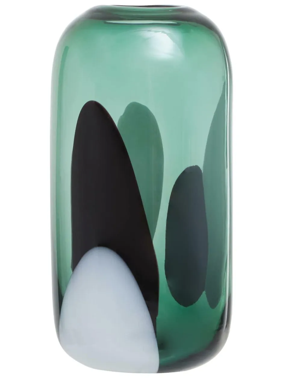 Fifty Five South Hakan Glass Vase Green Online