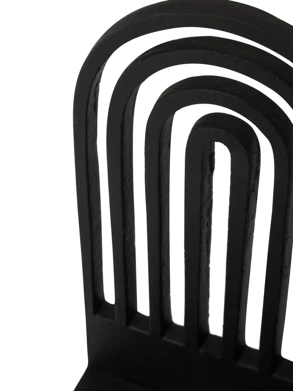 Fifty Five South Set of 2 Rubi Arched Bookends Black Outlet
