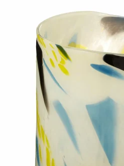 Fifty Five South Yellow Large Carra Glass Vase Outlet