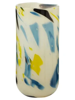 Fifty Five South Yellow Large Carra Glass Vase Outlet