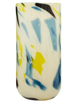 Fifty Five South Yellow Large Carra Glass Vase Outlet