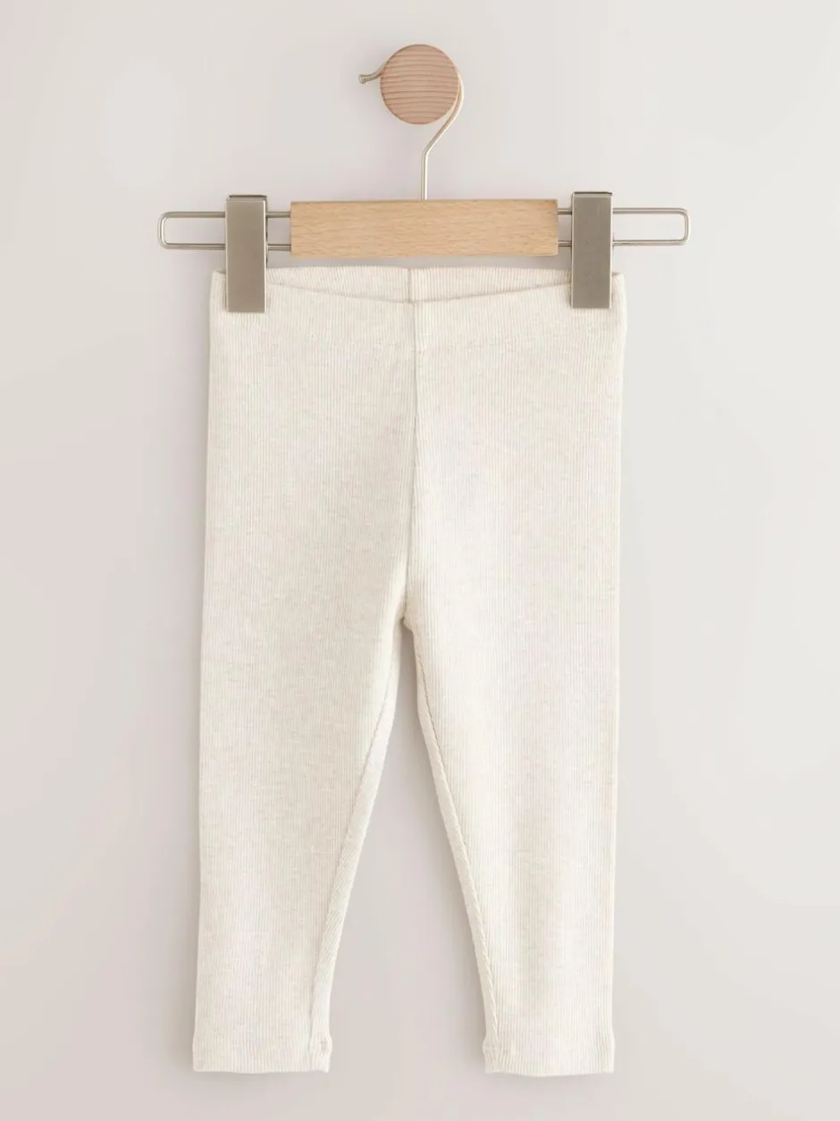 Next Ribbed Leggings 5 Pack (3mths-7yrs) Floral Online