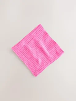 Next Fluro Pink Chunky Rib Snood (1-16yrs) Clearance