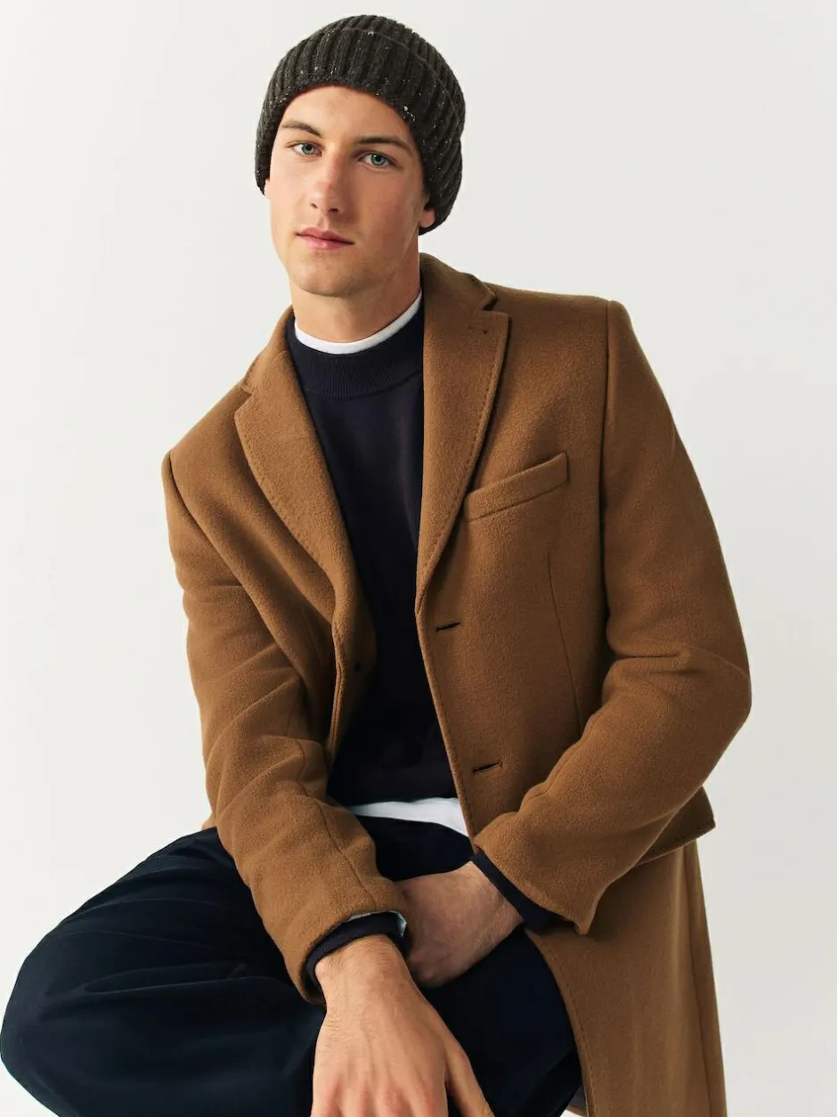 Next Neppy Twist Beanie Hat Forest Green Outlet