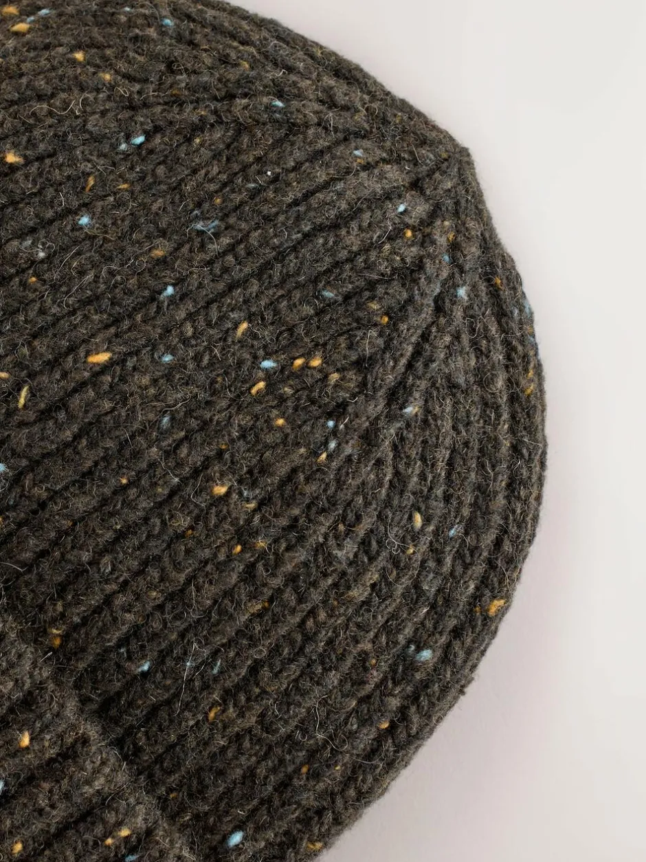 Next Neppy Twist Beanie Hat Forest Green Outlet