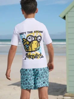 Next Fortnite Rash Vest (3-16yrs)