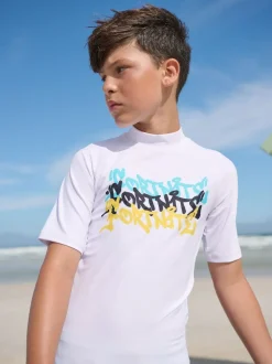 Next Fortnite Rash Vest (3-16yrs)