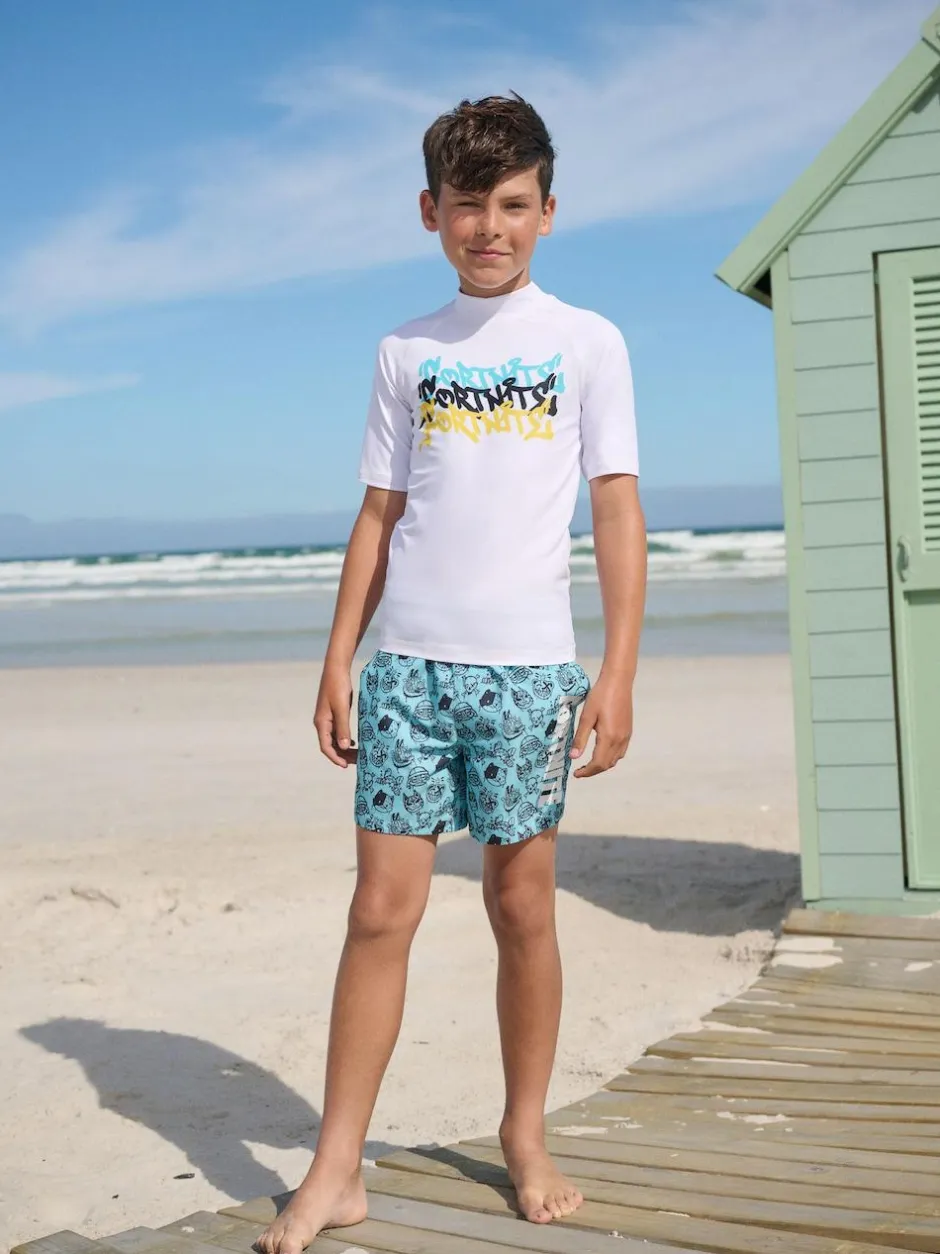 Next Fortnite Rash Vest (3-16yrs)
