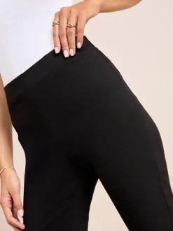 Friends Like These Petite Sculpting Stretch Slim Trousers Black