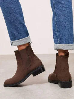 Friends Like These Comfort Chelsea Ankle Boots Chocolate Brown Online