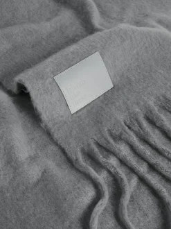 Friends Like These Cosy Brushed Blanket Scarf Grey