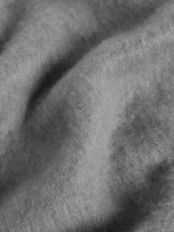 Friends Like These Cosy Brushed Blanket Scarf Grey