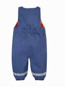 Frugi Little Blue Waterproof Dungarees Sale