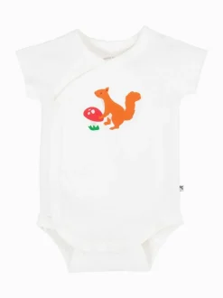 Frugi Shay 2 Pack White Bodysuits Online