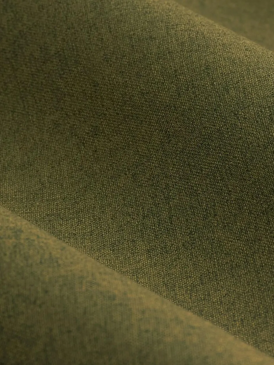 Furn . Olive Dawn 100% Blackout Thermal Pencil Pleat Curtains New
