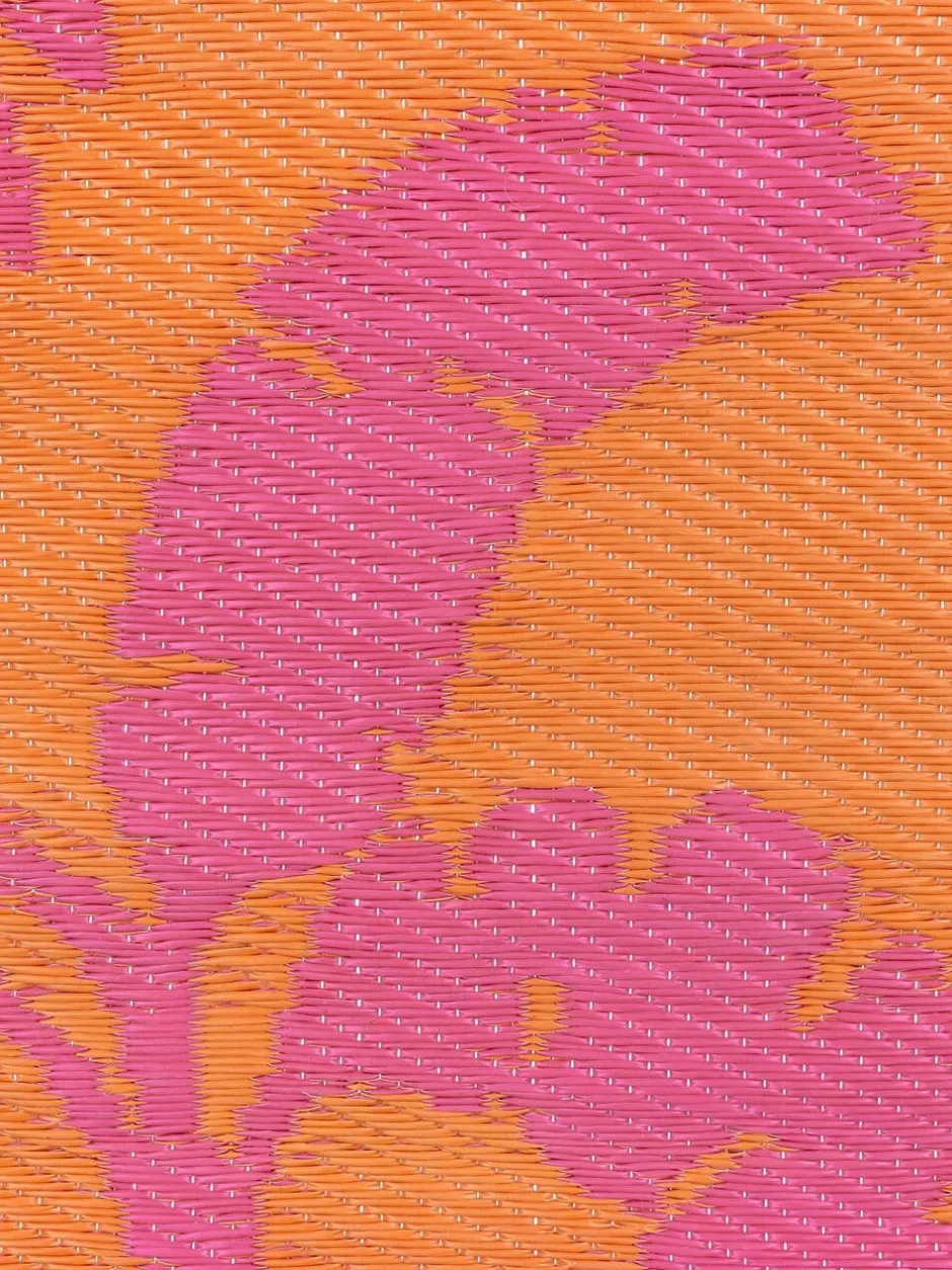 Furn Orange Pink Marula Tropical Outdoor/Indoor Rug Sale